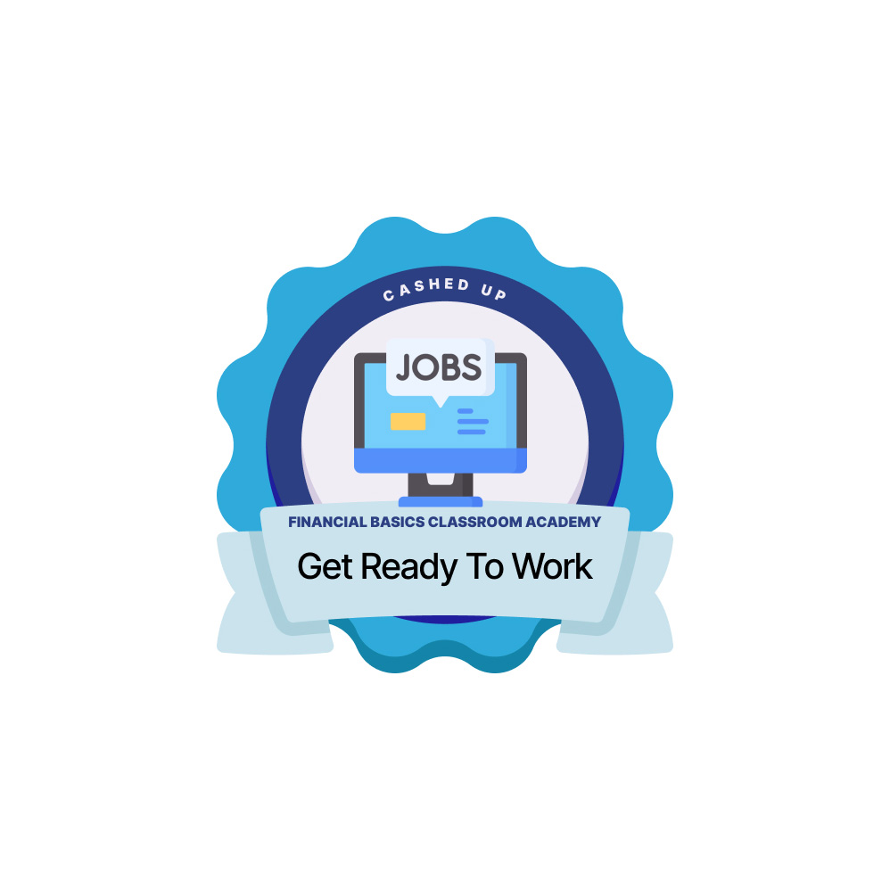 Get Ready To Work Badge x 998